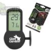 abstract hexagonal shape with lizard inside Giangarden Digital Thermometer/Hygrometer