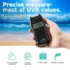 Giangarden UVB UVI Meter Handheld Digital Radiometer for Reptiles