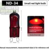 Nomoy ND-33 Dome Infra Red Lamp Spare G9 Bulb