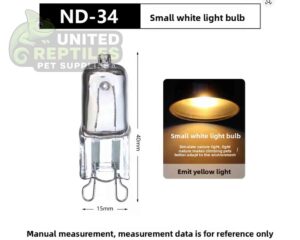 Nomoy ND-33 Dome Basking Lamp Spare G9 Bulb