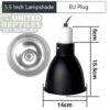 5.5-inch Deep Dome Lamp Fixture