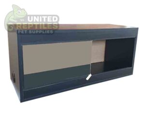 Black Melamine Terrarium