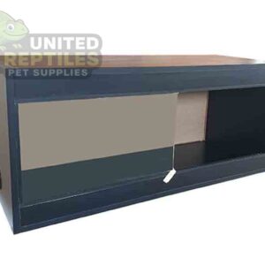 Black Melamine Terrarium