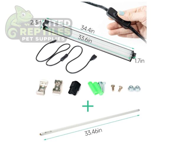 Giangarden T5 Fixture with 5.0 UVB Lamp