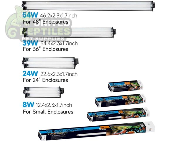 Giangarden T5 Fixture with 5.0 UVB Lamp