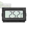 abstract hexagonal shape with lizard inside Wireless Digital Reptile Thermometer