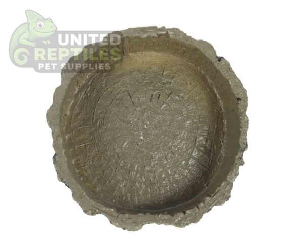 Circular Resin Food Water Bowl