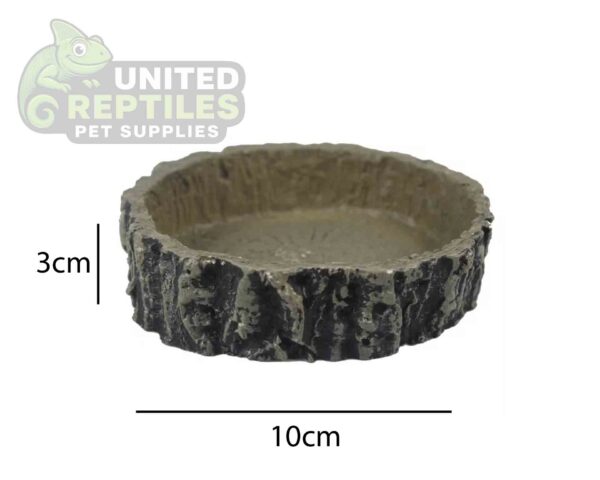 Circular Resin Food Water Bowl