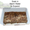 100g Sphagnum Moss Compressed Brick