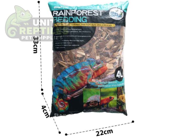 abstract hexagonal shape with lizard inside Giangarden CS09S RAINFOREST BEDDING 4L