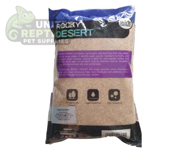 abstract hexagonal shape with lizard inside Giangarden CS16S ROCKY DESERT 2L