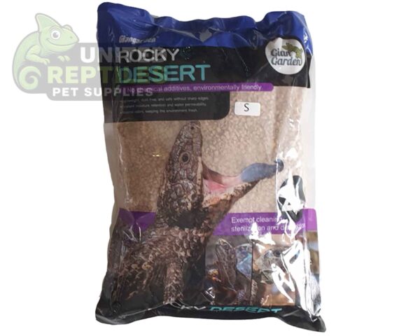 abstract hexagonal shape with lizard inside Giangarden CS16S ROCKY DESERT 2L