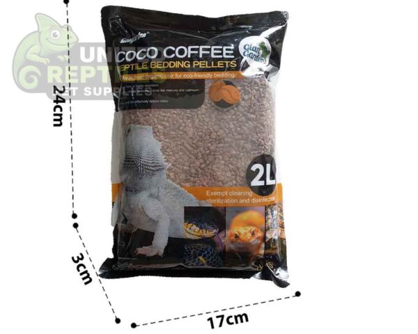 Giangarden CS18 COCO COFFEE REPTILE BEDDING PELLETS 2L