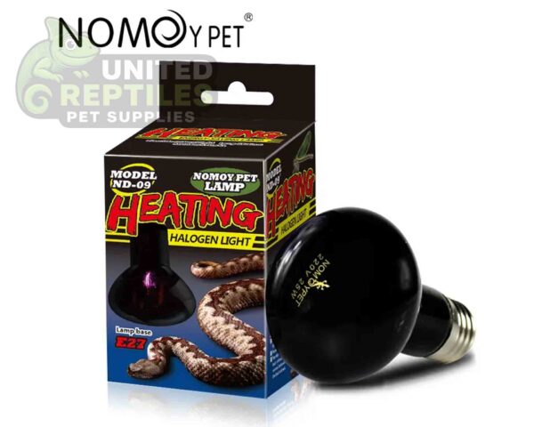 abstract hexagonal shape with lizard inside Halogen night lamp