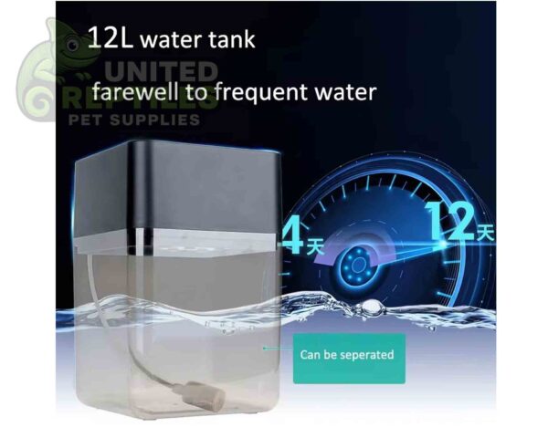 abstract hexagonal shape with lizard inside MIUS Rain Box 12L (1-4 Nozzle's)