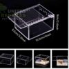 Magnetic Acrylic Reptile Box