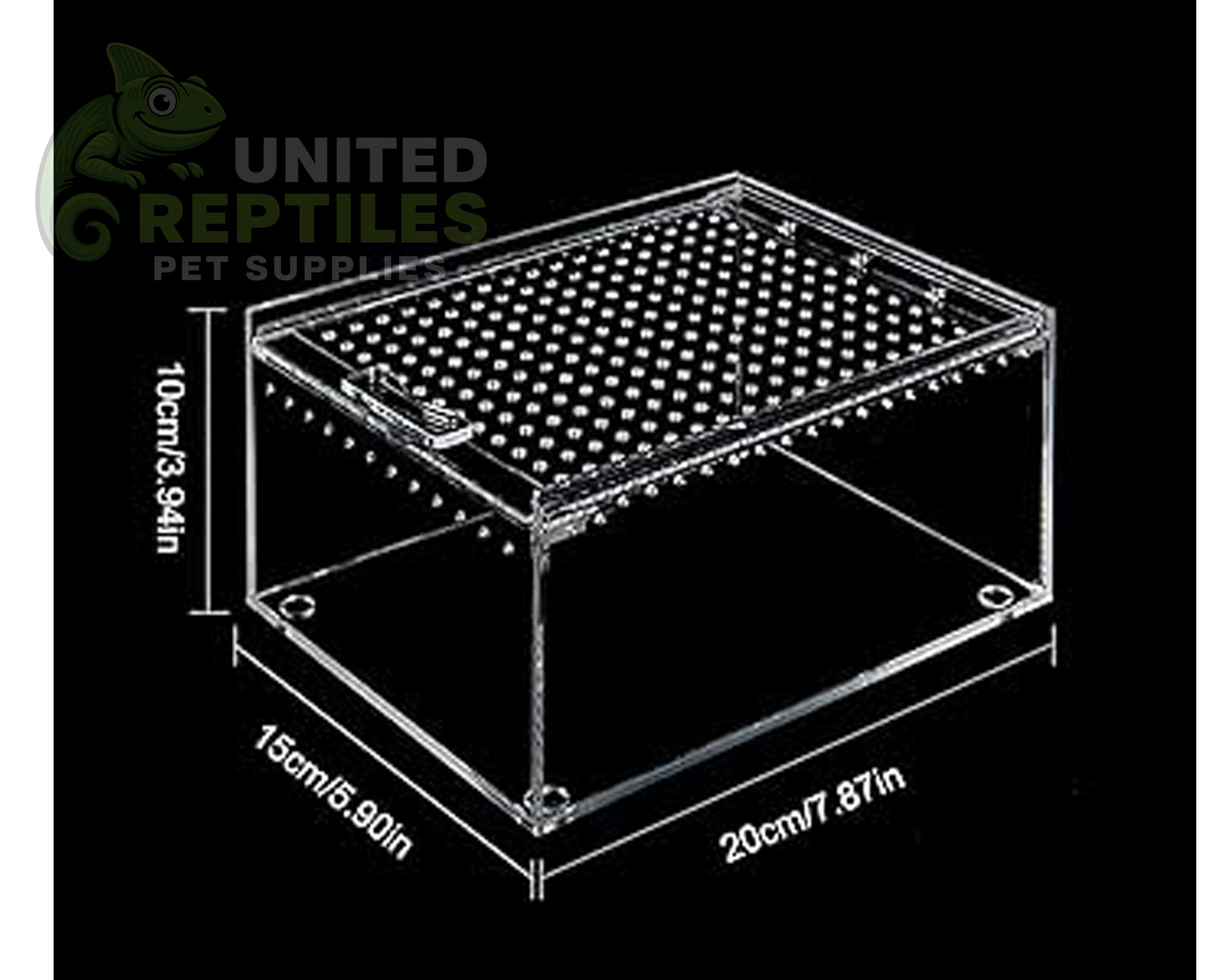 Magnetic Acrylic Reptile Box - Image 5