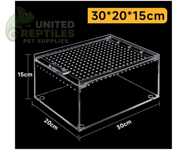 Magnetic Acrylic Reptile Box