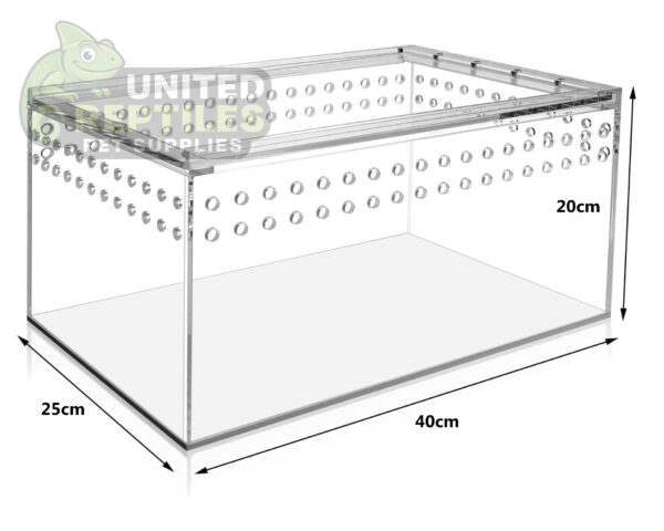 Magnetic Acrylic Reptile Box