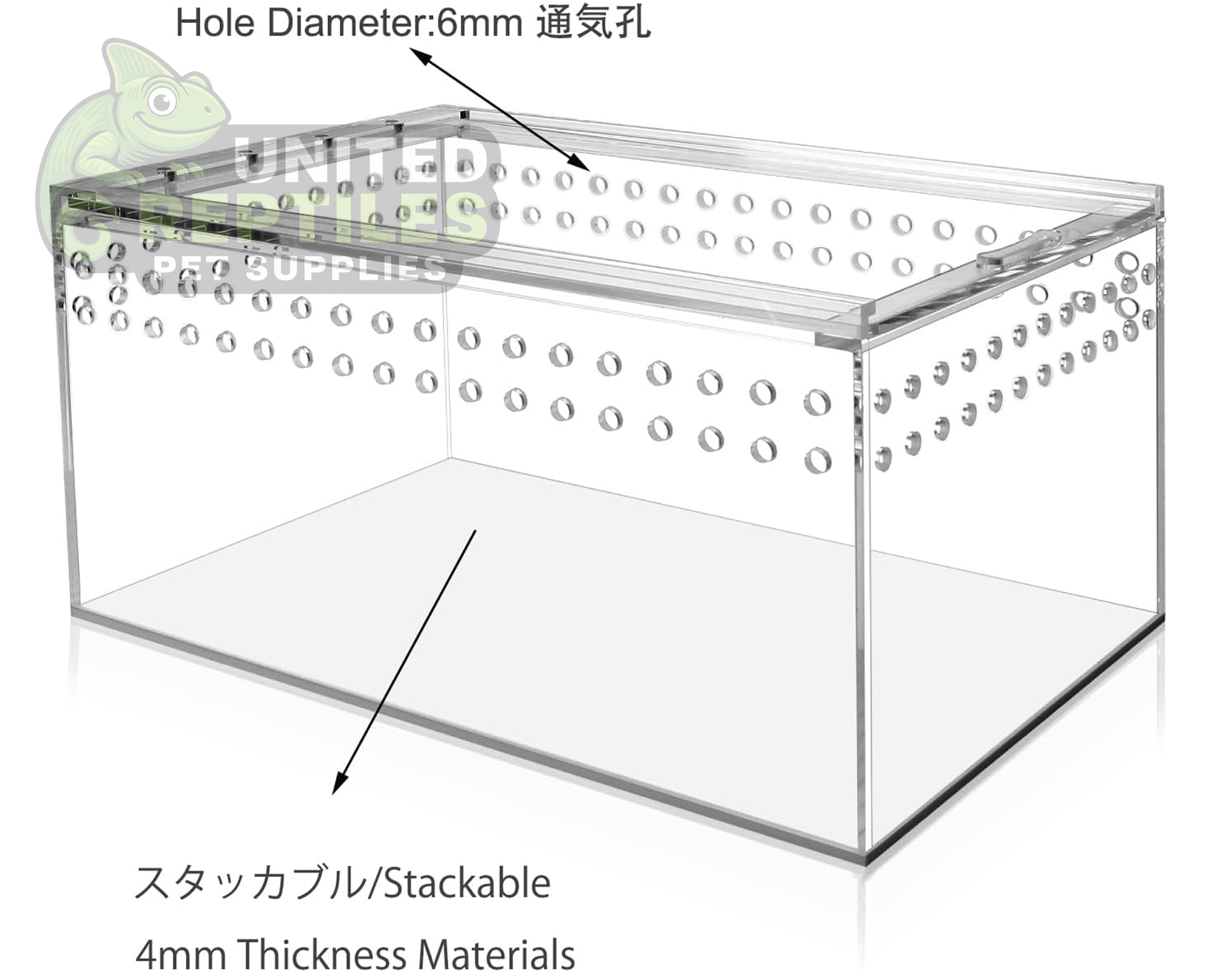 Magnetic Acrylic Reptile Box - Image 8