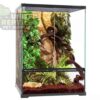 Mclanzoo Glass Terrarium Dual Doors