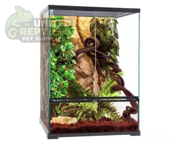 Mclanzoo Glass Terrarium Dual Doors
