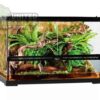Mclanzoo Glass Terrarium Dual Doors
