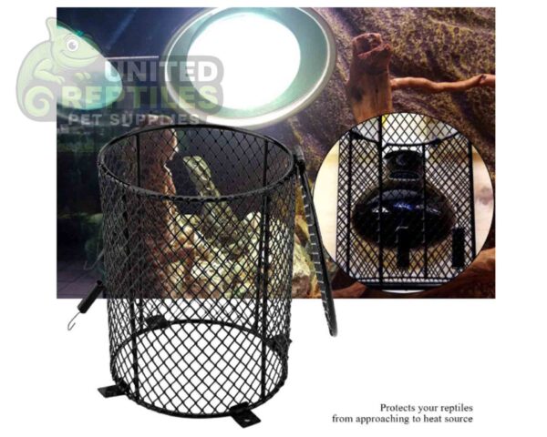 abstract hexagonal shape with lizard inside Nomoy NJ-9 Anti-Scald Mesh Cover