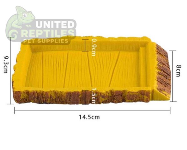 NS-35 Resin Log Water Bowl