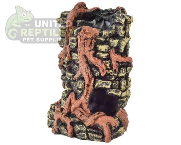 abstract hexagonal shape with lizard inside Maya Mask Decoration