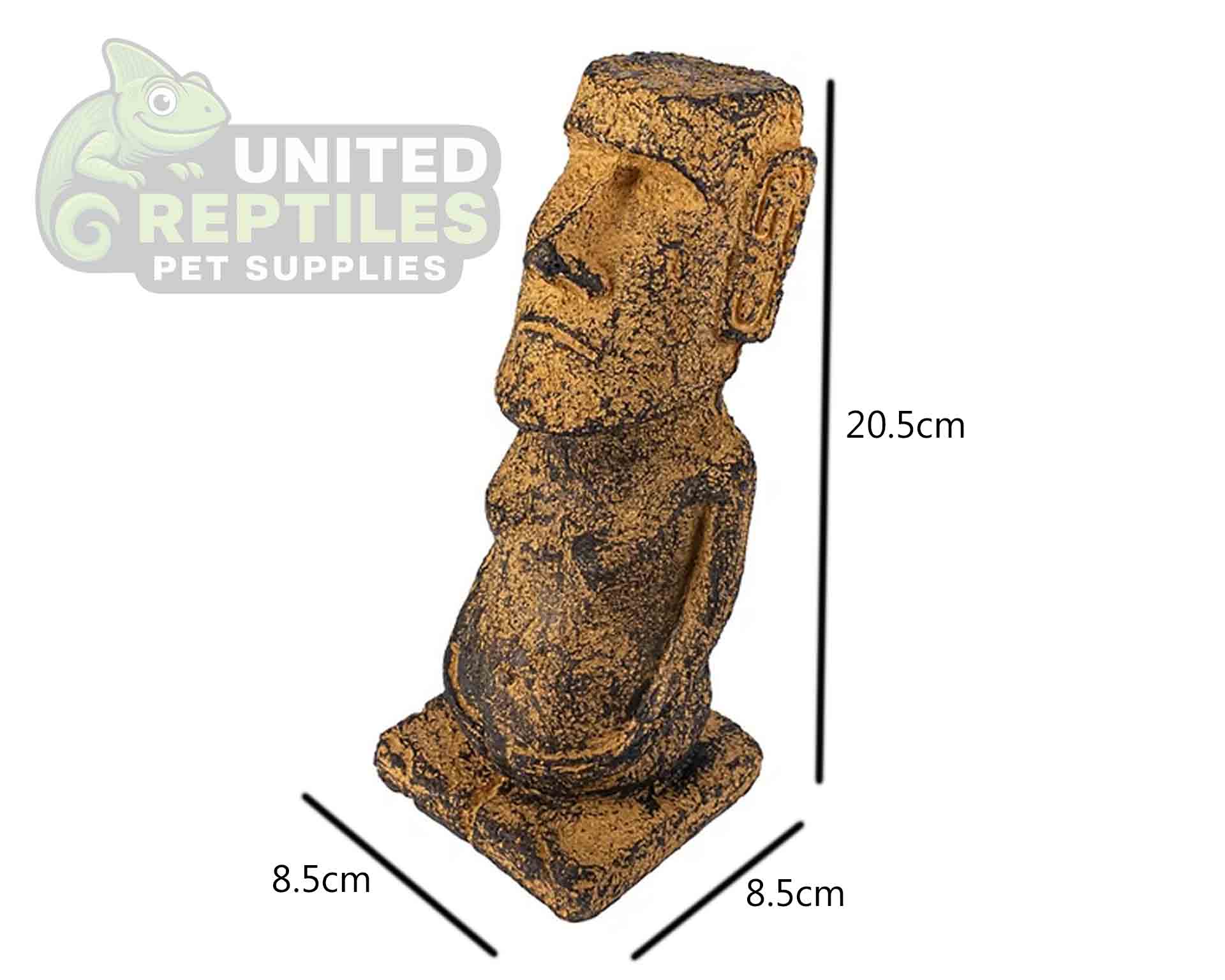 NS-97 Ancient Easter Island Stone Head Statue - Image 4