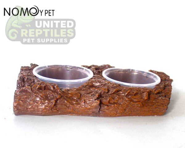 NS-140 Resin food and water double bowl