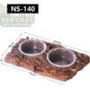 NS-140 Resin food and water double bowl