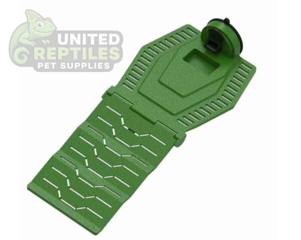 abstract hexagonal shape with lizard inside Turtle Basking Ramps for Aquarium, Tortoise Tank Ramp