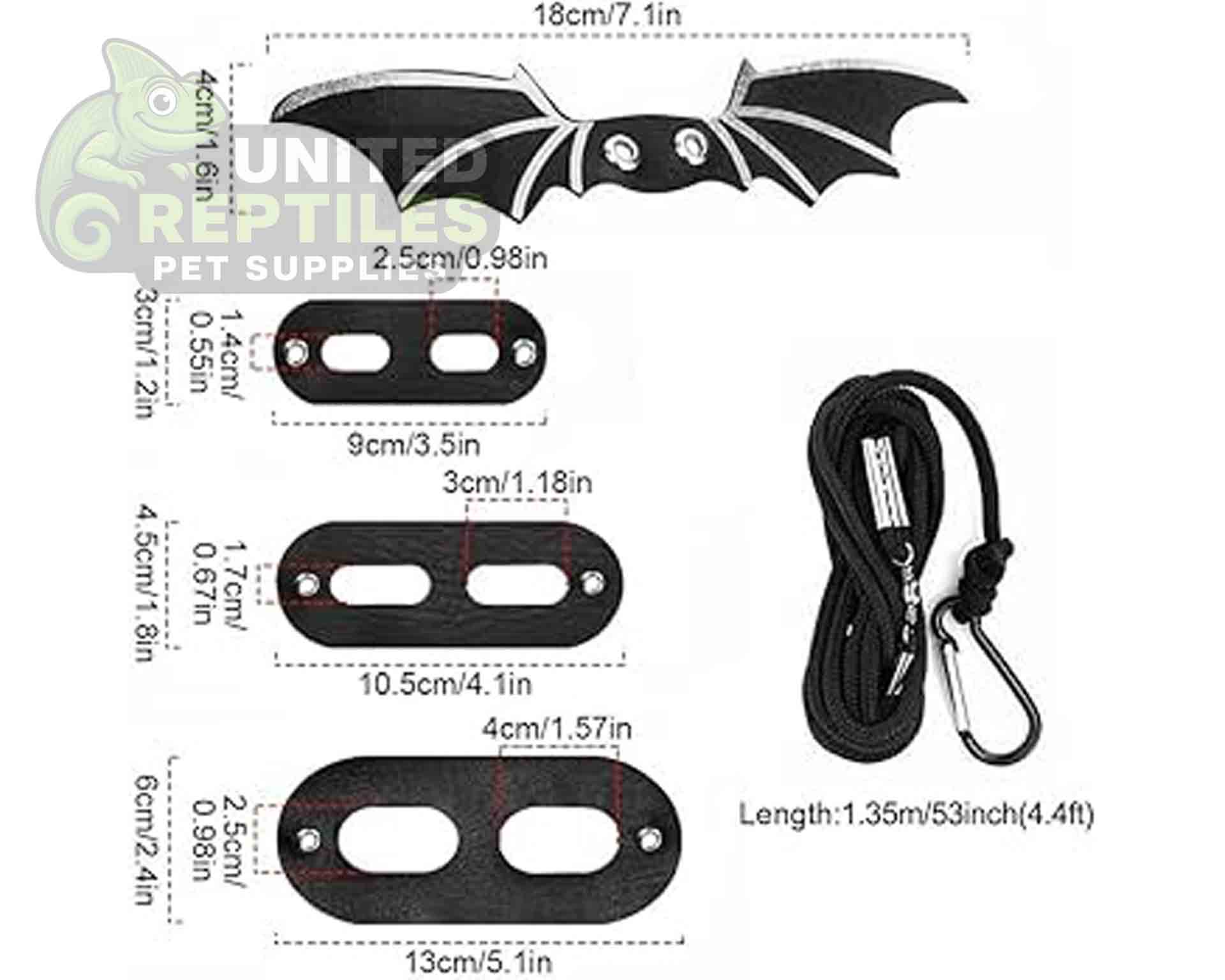 Bearded Dragon Lizard Leash Harness - Image 3