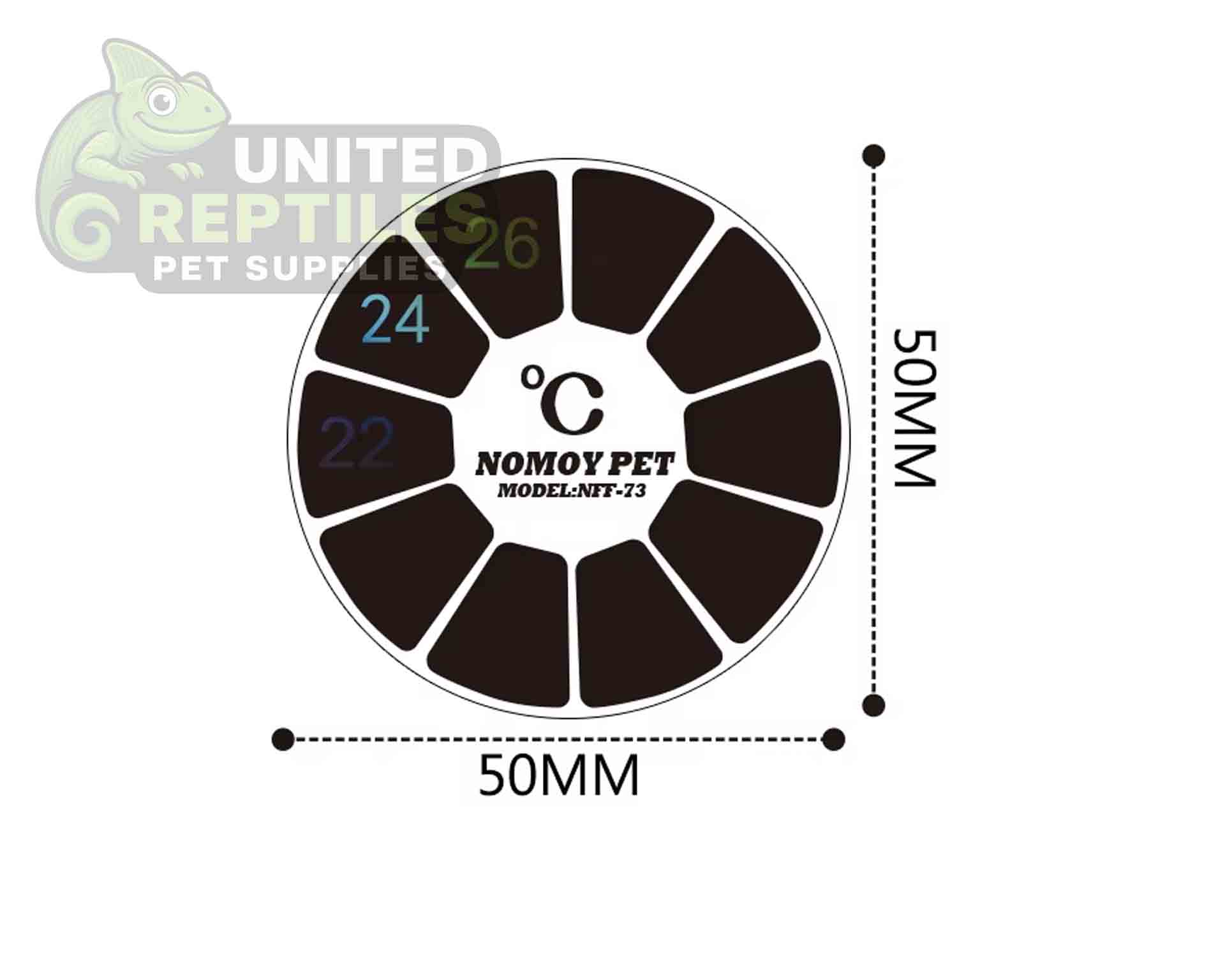 Nomoy Round / Stick Thermometer Sticker NFF-72/73 - Image 5