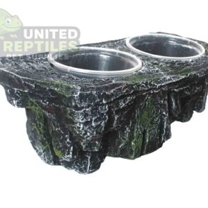 NS-142 Resin food and water double bowl