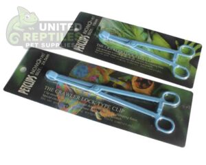 abstract hexagonal shape with lizard inside Nomoy Plastic Tweezers