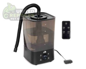 abstract hexagonal shape with lizard inside Reptile Fogger Mister Tank 4.5L