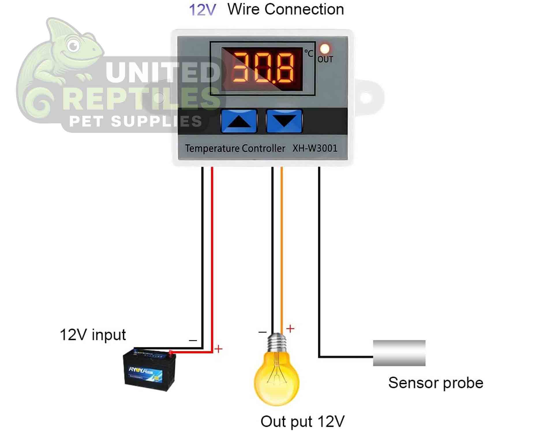 Digital LED Temperature Controller Module, XH-W3001 Thermostat - Image 6