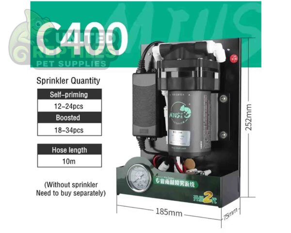 abstract hexagonal shape with lizard inside MIUS Misting Set