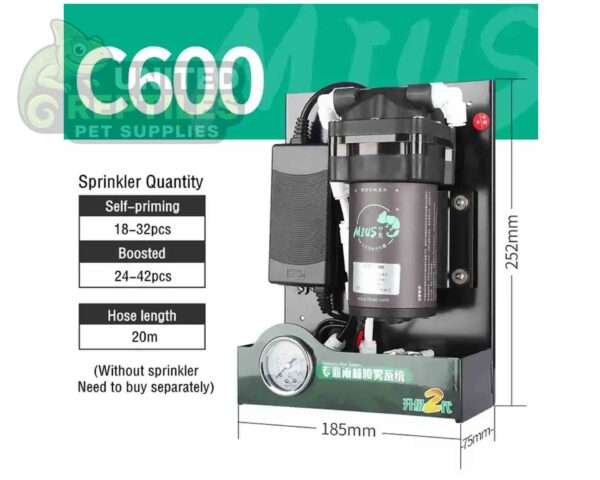 abstract hexagonal shape with lizard inside MIUS Misting Set