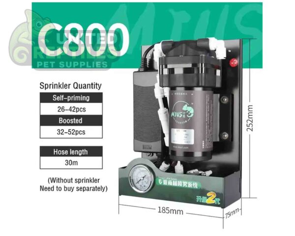 abstract hexagonal shape with lizard inside MIUS Misting Set