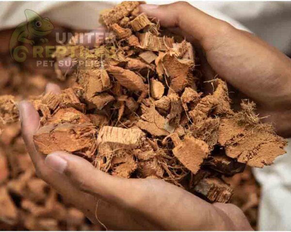 abstract hexagonal shape with lizard inside Coco Husk Brick