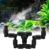 Double Head Fogger Mist Sprinkler