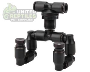 Double Head Fogger Mist Sprinkler