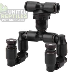 Double Head Fogger Mist Sprinkler