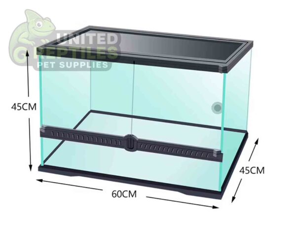 Mclanzoo Glass Terrarium Dual Doors