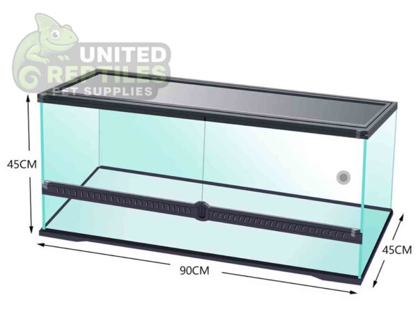 Mclanzoo Glass Terrarium Dual Doors