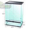 Mclanzoo Glass Terrarium Dual Doors
